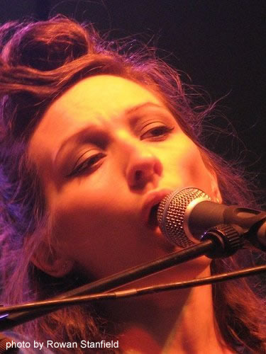 My Brightest Diamond onstage at the 2007 Green Man Festival