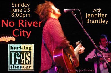 No River City is coming to Barking Legs sunday, June 25th