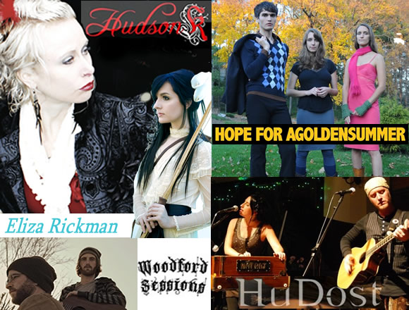 Hudson K, Eliza Rickman, Woodford Sessions, Hope for Agoldensummer, HuDost, Lacy Jo at Barking Legs Theater Chattanooga TN Thursday Nov. 17th