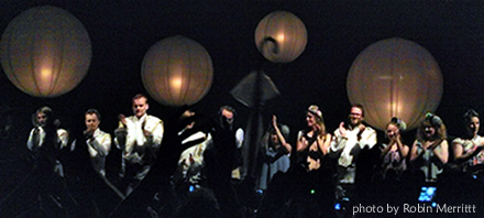 Sigur Ros came out twice to take a bow instead of an encore at Bonnaroo 2008.