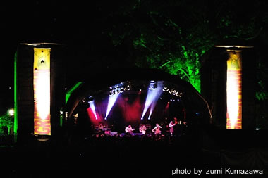 Stage at Green Man 2007