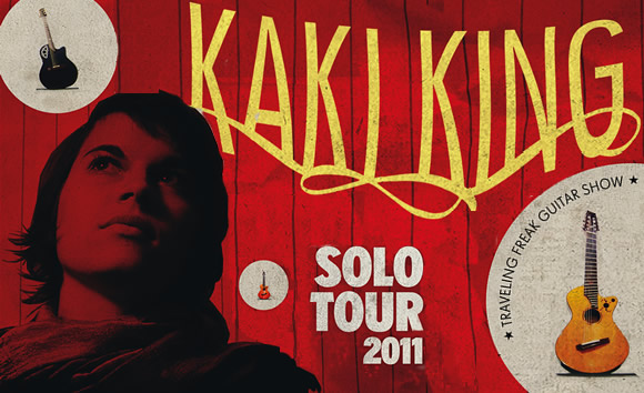 Kaki King at Barking Legs Theater Chattanooga TN Thursday Nov. 17th